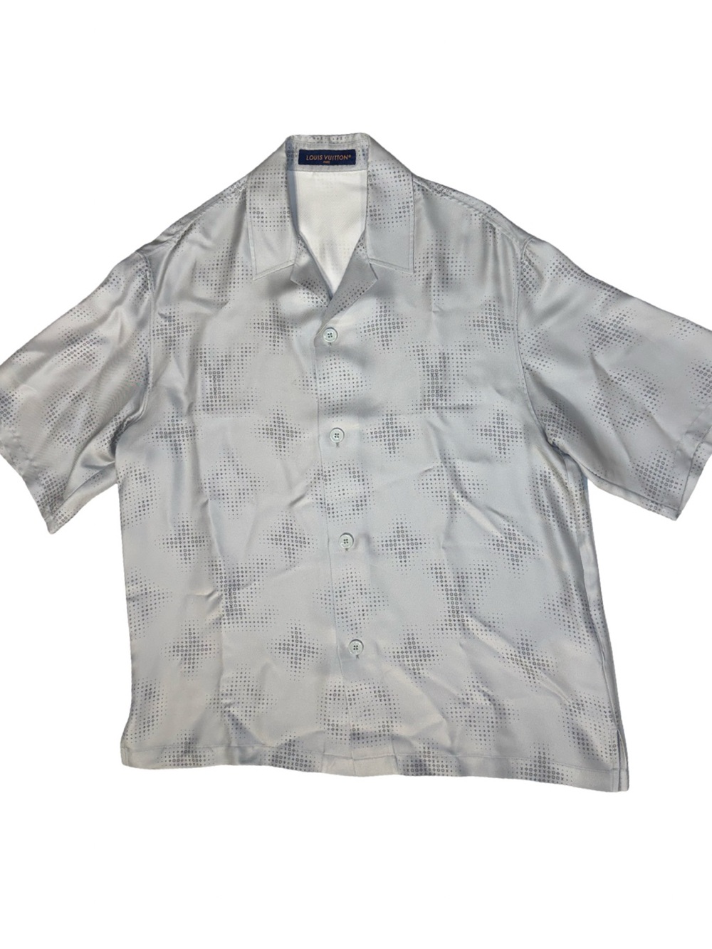 LOUIS VUITTON SILK BUTTON UP SHIRT
